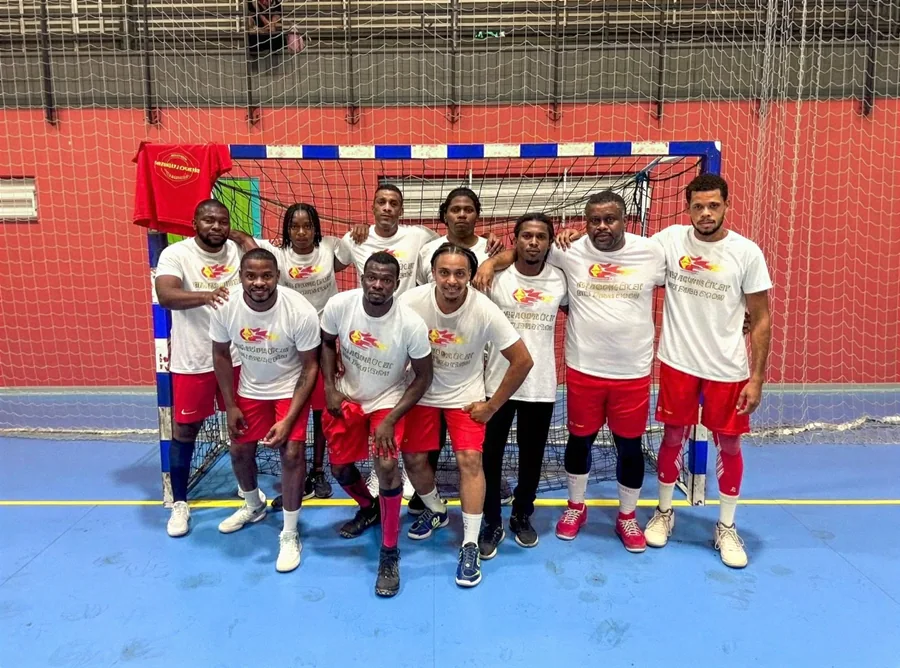 Équipe senior masculine USR Handball Sainte-Rose