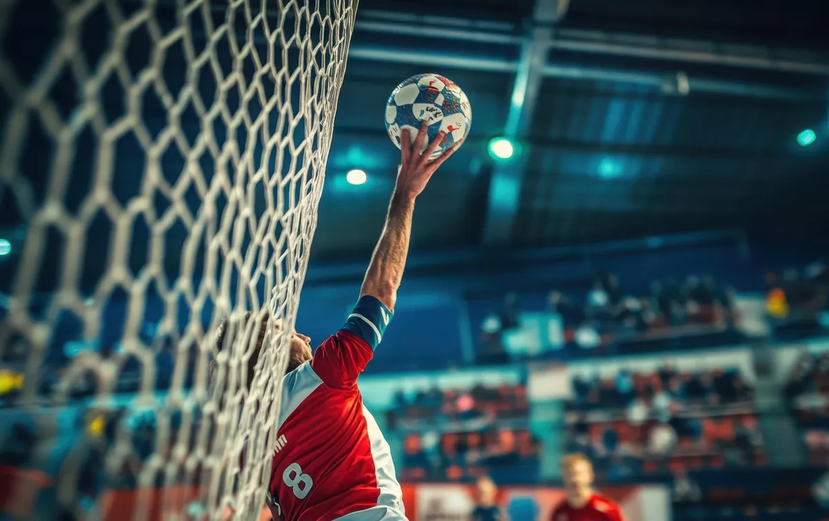 Enfants joueurs de handball Sainte-Rose Guadeloupe